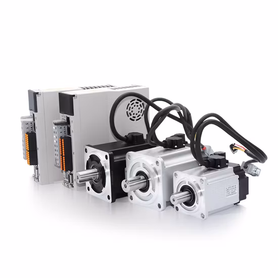 Cina Mini tornio CNC 3000 giri/min 110 mm 2n.  Servomotore CA M 2,5 A 600 W 220 V con driver per macchina per stampaggio a iniezione